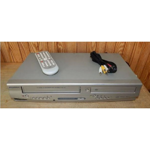 Sylvania SRD495 DVD VCR Combo Dvd Player Vhs Vcr Combo With Remote