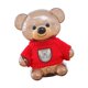 thumbnail image 3 of Bonita alcancía de oso, figura novedosa con ropa de punto, caja de dinero para vacaciones de año Nuevo , Rojo, 3 of 8