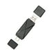 thumbnail image 1 of Lector de tarjetas de memoria NikouMX USB 3 en 1 USB A 3.0 USB C 3.1 MICRO USB, 1 of 8