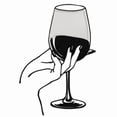 thumbnail image 1 of Cuadro Decorativo de Metal con Diseño COPA DE VINO Chico, 1 of 4