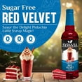 thumbnail image 2 of Syruvia Red Velvet Sugar Free Coffee Syrup 25.4 Fl. Oz With Pump, 2 of 7