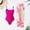 Hot Pink, variant on HAIJIE Womens 2 Piece Swimsuits Control Tankini Top and High Waist Swimming Shorts Womens 2 Piece Swimsuits for Women Wife Tops with Boyshorts (Hot Pink,M)