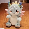thumbnail image 2 of CanGonggg New Year Toy Cute Ornament Year Of The Toy Decoration Home Party Toy Filling 9.5 Inch Kids Pillow Blue S Clues Toothless Tiana, 2 of 6