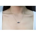 thumbnail image 5 of Gin & Grace 10KT YG London Blue Topaz  and Aquamarine accent Pendant Necklace, 5 of 5