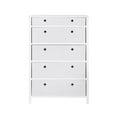 thumbnail image 1 of Achim FFR105WH01 45 x 31 x 19 Po Mobilier Pliant EZ Grand Commode&44; Blanc, 1 of 1