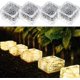thumbnail image 1 of 7 x 7 x 5 cm 4 Pack Warm White PVC Solar Bricks with Light Sensor, On/Off Solar Lights for Garden Path, Lawn, Yard, Patio, Pond, 1 of 5