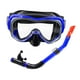 thumbnail image 2 of Máscara de buceo Zulema Set snorkel adulto ligero hombres mujeres Azul negro, 2 of 8
