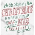 thumbnail image 2 of Magic of Christmas Jesus Christ Men's Graphic T Shirt Tees Brisco Brands S, 2 of 6