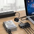 thumbnail image 3 of ORICO G11-H4 Laptop USB3.0 Hub HUB Extension Cable With Auxiliary Power Supply Port, 3 of 5