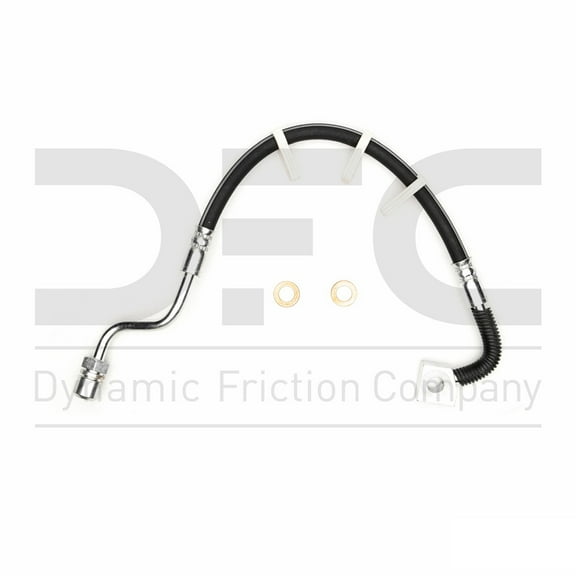 Rear Left Dynamic Friction Company Brake Line Hose 350-54184 For 2004-2005 Ford Freestar, 2004-2005 Mercury Monterey