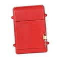 thumbnail image 3 of jifeng Wall Hanging Mailbox Hollow Backplate Drop Box for Envelopes Newspapers Home red, 3 of 9