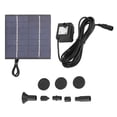 thumbnail image 1 of Kit de fuente para estanque BuyWeek bomba de fuente con panel de energía solar 1,4 W, 1 of 12