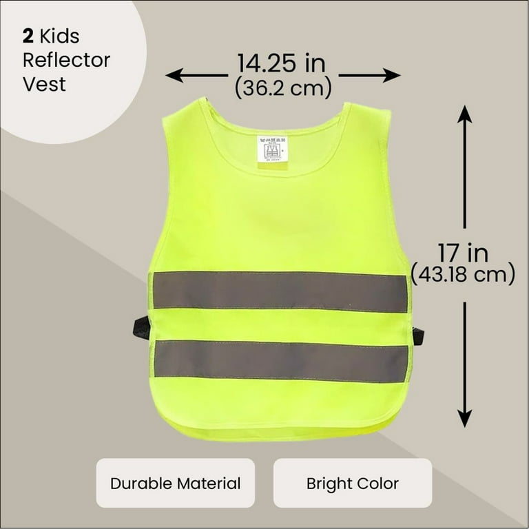 Amazon.com: VICTGOAL Kids Reflective Vest High Visibility