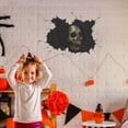 thumbnail image 4 of Boovnll Wall Decor, Halloween Broken Wall Broken Wall Skull Halloween Window Glass Decorative Wall Sticker, Home Decor, Wall Art, Wall Art for Living Room, 4 of 9