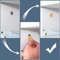 thumbnail image 4 of Tutuviw 4 Sheets Circular Point Screw Hole Covers Stickers, Screw Hole Filler, Screw Covers Caps Scrapbook Stickers, Wood Covers Stickers for Wood Cabinet Shelf Furniture Screw (Maple), 4 of 8