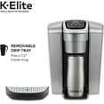 thumbnail image 4 of Keurig K-Elite Coffee Maker, Single Serve K-Cup Pod Coffee Brewer, With Iced Coffee Capability & 3-Month Brewer Maintenance Kit Includes Descaling Solution, Water Filter Cartridges & Rinse Pods, 4 of 7