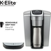 Keurig K-Elite Coffee Maker, Single Serve K-Cup Pod Coffee Brewer, With Iced Coffee Capability & 3-Month Brewer Maintenance Kit Includes Descaling Solution, Water Filter Cartridges & Rinse Pods