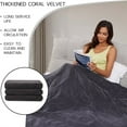 thumbnail image 2 of Electric Heated Blanket 72"x84" Full Size, Soft Coral Fleece with 4 Heating Levels and 10 Hours Auto-Off, Machine Washable, Cozy Plush Fabric for Home, 2 of 5