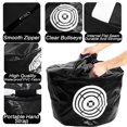 thumbnail image 2 of Yuarrent Golf Hitting Strike Bag Swing Trainer Exterior Interior Patio trasero Jardín Golf Deportes Estudiantes Práctica Ayudas Adultos Golf Negro Yuarrent OD025711-02, 2 of 6