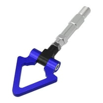 Blue Aluminum Alloy Triangle Shape Front Rear Bumper Trailer Ring Eye Towing Tow Hook Screw for Audi A5 S5 RS5