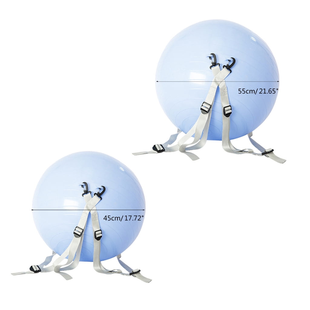 WINDLAND Yoga Ball With Belt Explosionproof Exercise Ball Backflip Training Equipment