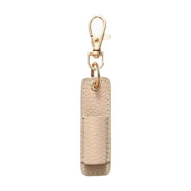 Hearth & Gear Necklace Style Pen Clip Keychain Portable Leather Pen Holder For Pens