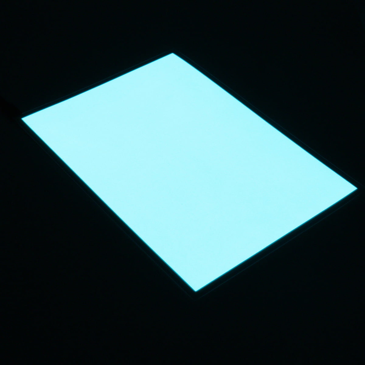 New Electroluminescent A4 EL Panel White /Aqua /Blue /Red Glow Paper Neon Sheet 