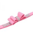 thumbnail image 2 of Collar de diamantes de imitación para mascotas a la moda, collares ajustables para perros, anillo para cuello de cachorro (rosa XXS) Likrtyny  Para estrenar, 2 of 8