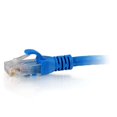thumbnail image 2 of C2G 1ft Cat6 Snagless UTP Unshielded Ethernet Network Patch Cable (TAA) CAT 6 - Blue - Câble de Raccordement - Conforme TAA - RJ-45 (m) à RJ-45 (m) - 1 Pieds - UTP - - Moulé, Sans Accroc, Séché - Bleu, 2 of 2