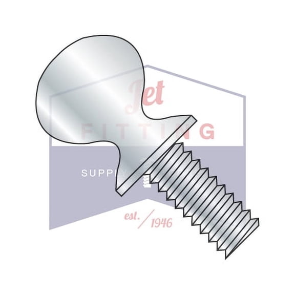 3/8-16 x 1 1/4" Thumb Screws | Type S | Shoulder | Steel | Zinc (Quantity: 300)