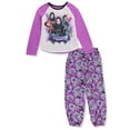 thumbnail image 1 of Disney Descendants Girls' Wicked Friends 2-Piece Pajamas - purple/multi, 6, 1 of 1