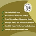 thumbnail image 6 of FGO Ginger Tea, Organic, Eco-Conscious Tea Bags (100 Count), 6 of 8