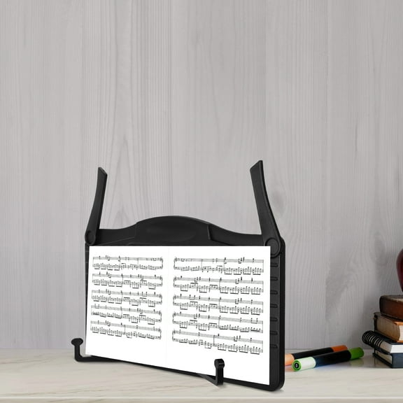 OUNONA Music Stand For Sheet Music Music Book Standportable And Sturdy Book Holder Ideal For Practice Performances And Study