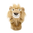 thumbnail image 3 of Funda de madera de peluche con forma de león para palo de golf, funda protectora para taco, protector portátil y novedoso para deportes al aire libre., 3 of 8
