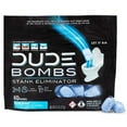 thumbnail image 1 of DUDE Bombes Désodorisant pour Toilettes, Parfum Frais, 40 Capsules, 1 of 2