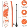 thumbnail image 2 of Gymax 10' Inflatable Stand-Up Paddle Board Non-Slip Deck Surfboard w/ Hand Pump, 2 of 10