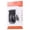 Black 3in, variant on Door Locks Hasp Latch,Stainless Steel Safety Packlock Clasp Hasp Lock Latch,Waterproof Door Latch,Hinge Lock Padlock with Screws for Gates,Doors,Window,Cabinets,Closets and More(Silver 3in)