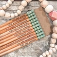 thumbnail image 4 of Jangslng 10Pcs Affirmation Pencil Set Inspirational Pencils Wood Motivational Sayings Pencils Compliment Pencils Student Gifts from Teacher, 4 of 7