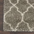 thumbnail image 4 of Nourison Amore Shag Trellis Stone 6'7" x SQUARE Area Rug, (7' Square), 4 of 8