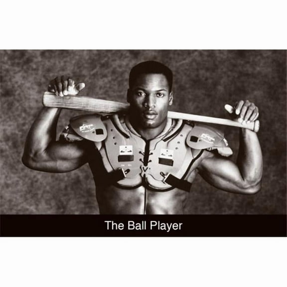 Bo Jackson Ball Player Poster Print, 24 x 36