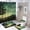 Color, variant on Enchanted Twilight Butterfly Meadow Shower Curtain Set 4PCs with Hooks Waterproof Bathroom Toilet Mat Lid Decor