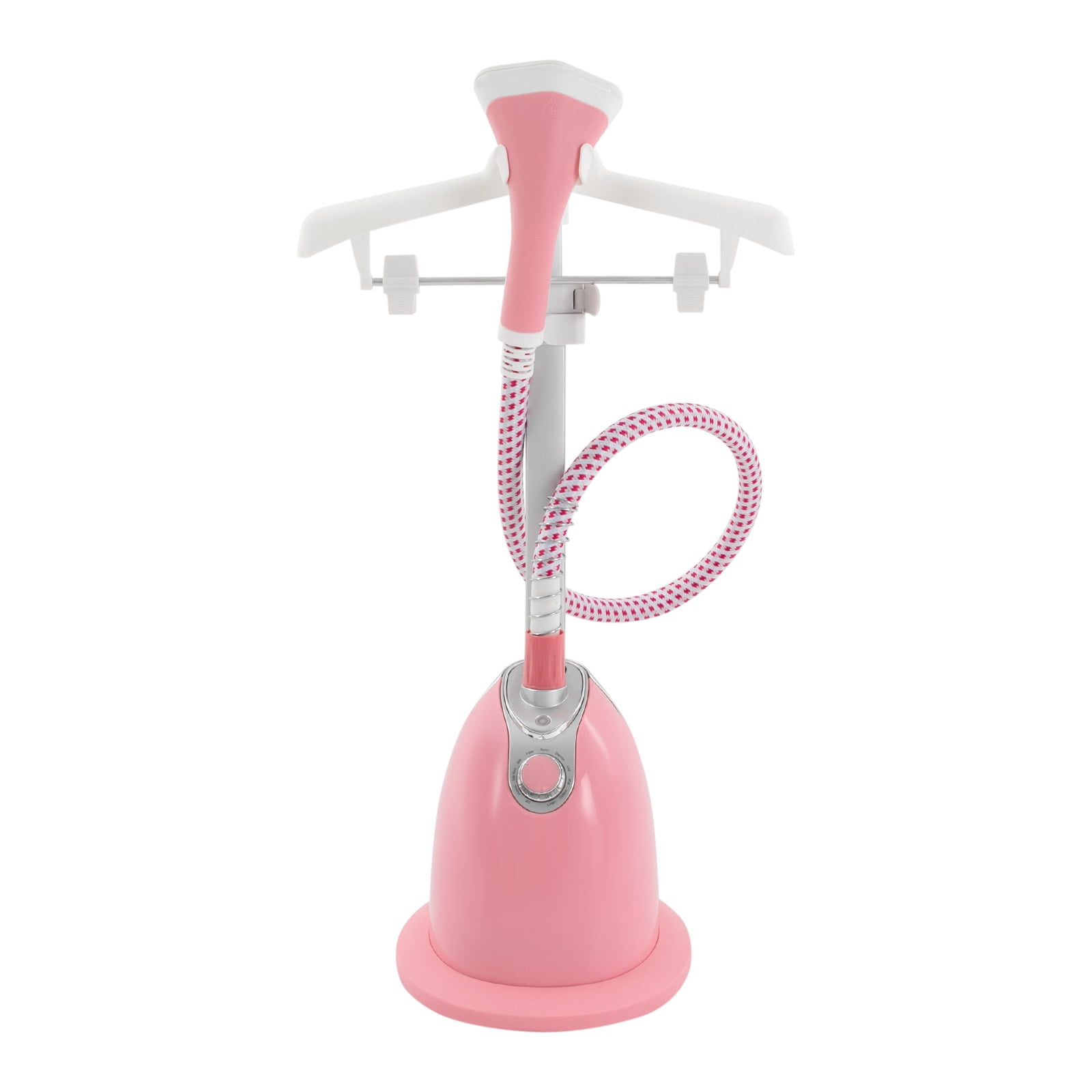 1 PCS 1350W Pink Standing Steamer for Clothes, Professional Garment Steamer with Ironing Board, Steaming Wrinkle Remover, Adjustable Height