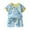Yellow, variant on Gubotare Little Girls Pajamas 2Pcs Toddler Baby Boy Girl Summer Pajamas Set Short Sleeve Shirt and Shorts (Blue,Size 18-24 Months)