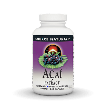 Source Naturals, Inc. Acai Extract 500mg 240 Capsule