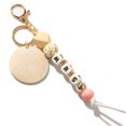 thumbnail image 1 of MAMA Bracelet Keychain New Leopard Print Silicone Bead Keychain Fashion Bag Pendant 2022 New Fashion Mother Day Gift Pendant Gao Jinjia LED, 1 of 2