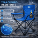 thumbnail image 3 of Silla Plegable CJR De Playa Campamento Exteriores Azul, 3 of 9
