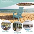 thumbnail image 4 of CHYVARY 1 Peak HIPS Folding Adirondack Chair, Patio Lawn Chairs for Outdoors,Lake Blue, 4 of 9