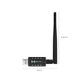 thumbnail image 3 of Giunmcul Festival Gift 1300M Wireless Card 2.4G/5.8G USB3.0- RTL8812BU Network Card WiFi Receiver, 3 of 5