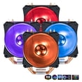thumbnail image 6 of Cooler Master MAP-T4PN-220PC-R1 Cooling Fan/Heatsink - 1 x 120 mm - 2000 rpm66.7 CFM - 30 dB(A) Noise - 4-pin PWM - Socket AM3 PGA-941, Socket FM2, Socket AM2+ PGA-940, Socket FM1, Socket AM4, Socket, 6 of 13