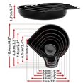 thumbnail image 2 of 10PCS 5 Sizes Plastic Weighing Powder Pan with Scoop, 2 of 5